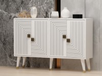 Dulăpior Hanah Home Ahart White/Gold imaginea #2 — magazin online Desire.md