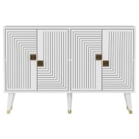 Dulăpior Hanah Home Ahart White/Gold imaginea #3 — magazin online Desire.md