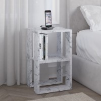 Noptieră Hanah Home Lonie Carrara Marble imaginea #7 — magazin online Desire.md
