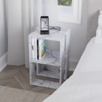 Noptieră Hanah Home Lonie Carrara Marble imaginea #8 — magazin online Desire.md