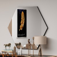 Зеркало Hanah Home Zeo Black фото №2 — интернет-магазин Desire.md