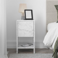 Noptieră Hanah Home Ema Carrara Marble imaginea #2 — magazin online Desire.md