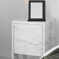 Noptieră Hanah Home Ema Carrara Marble imaginea #3 — magazin online Desire.md