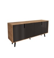 Тумба Hanah Home Latina Modern 180 Sapphire Oak/Anthracite фото №5 — интернет-магазин Desire.md
