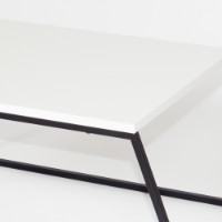 Set măsuţe cafea Hanah Home Pal Orta Sehpa White/Black imaginea #7 — magazin online Desire.md