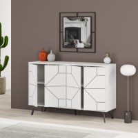 Dulăpior Hanah Home Dune White imaginea #2 — magazin online Desire.md