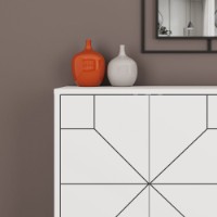 Dulăpior Hanah Home Dune White imaginea #4 — magazin online Desire.md