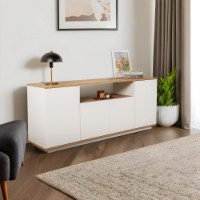 Тумба Hanah Home Arista White/Cadiz Oak