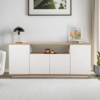 Тумба Hanah Home Arista White/Cadiz Oak фото №2 — интернет-магазин Desire.md