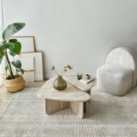 Набор журнальных столиков Hanah Home Ballare Set Travertine