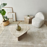 Набор журнальных столиков Hanah Home Ballare Set Travertine фото №5 — интернет-магазин Desire.md
