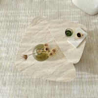 Набор журнальных столиков Hanah Home Ballare Set Travertine фото №6 — интернет-магазин Desire.md