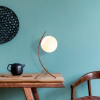 Veioză birou Opviq Yay 5013 White/Copper