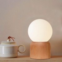 Настольная лампа Opviq 241602 Beige/White
