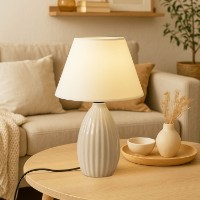 Настольная лампа Opviq 241894 Cream