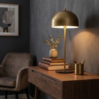 Настольная лампа Opviq Can NT 134 Gold/Black