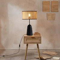 Настольная лампа Opviq AYD 3744 Beige/Black