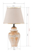 Veioză birou Opviq TM274 Cream/Gold imaginea #5 — magazin online Desire.md