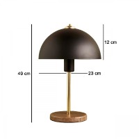 Настольная лампа Opviq AYD 3400 Black/Gold фото №6 — интернет-магазин Desire.md