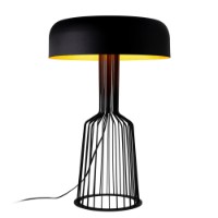 Настольная лампа Opviq Fellini MR-123 Black/Gold фото №2 — интернет-магазин Desire.md
