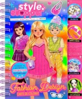 Carte de colorat pentru copii Flamingo Fashion Design (529919)