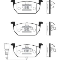 Set placute frână HI-Q SP1736 imaginea #3 — magazin online Desire.md