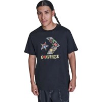 Tricou bărbătesc Converse Chevron Accessories Black, s.M imaginea #1 — magazin online Desire.md