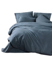 Lenjerie de pat Cotton Box Plain Anthracite imaginea #3 — magazin online Desire.md