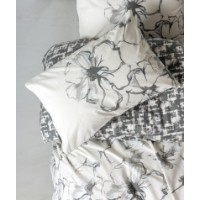 Lenjerie de pat Cotton Box Hilaris Anthracite imaginea #2 — magazin online Desire.md