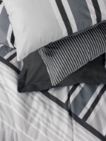 Lenjerie de pat Cotton Box Nobby Anthracite imaginea #2 — magazin online Desire.md