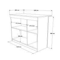Обеденный стол Hanah Home OR2-S фото №8 — интернет-магазин Desire.md