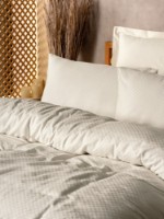 Lenjerie de pat Cotton Box Plaid Cream imaginea #2 — magazin online Desire.md