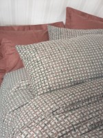 Lenjerie de pat Cotton Box Mote Tile Red imaginea #2 — magazin online Desire.md
