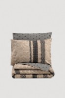 Lenjerie de pat Cotton Box Arlo Kahve imaginea #3 — magazin online Desire.md