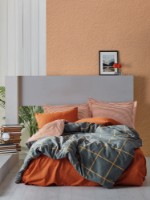 Lenjerie de pat Cotton Box Stark Cinnamon