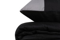 Lenjerie de pat Cotton Box Plain Black Grey imaginea #4 — magazin online Desire.md