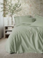 Lenjerie de pat Cotton Box Plain Sage
