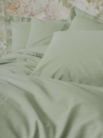 Lenjerie de pat Cotton Box Plain Sage imaginea #2 — magazin online Desire.md