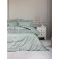 Lenjerie de pat Cotton Box Bamboo Stripe Mint