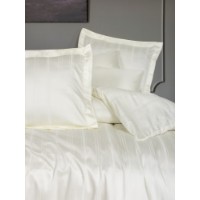 Lenjerie de pat Cotton Box Bamboo Stripe Ecru imaginea #2 — magazin online Desire.md