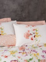 Lenjerie de pat Cotton Box Emma v2 Salmon imaginea #2 — magazin online Desire.md