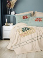 Lenjerie de pat Cotton Box Forward Beige