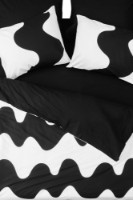 Lenjerie de pat L'Essentiel Flow Black imaginea #2 — magazin online Desire.md