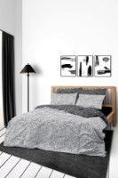 Lenjerie de pat L'Essentiel Maze Black