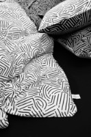 Lenjerie de pat L'Essentiel Maze Black imaginea #4 — magazin online Desire.md