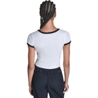 Tricou de dame Converse Box Star Ringer White, s.XL imaginea #2 — magazin online Desire.md