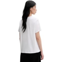 Tricou de dame Converse Half and Half White, s.M imaginea #2 — magazin online Desire.md