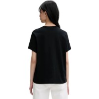 Tricou de dame Converse Half and Half Black, s.S imaginea #2 — magazin online Desire.md