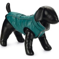 Geacă pentru câini Beeztees Maly Light Grey/Green 36cm (766573) imaginea #2 — magazin online Desire.md