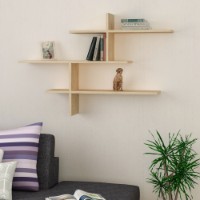 Raft de perete Hanah Home Leo Oak imaginea #1 — magazin online Desire.md